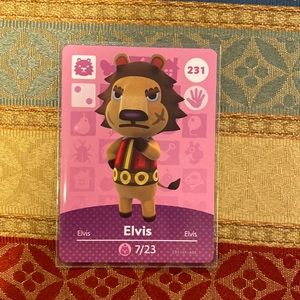 Genuine ACNH amiibo for Elvis